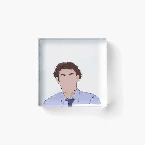 Aperçu de l'œuvre Le bureau Jim Halpert Graphic créée et vendue par E.K Spencer.