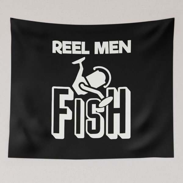 Item preview, Reel Men Fish  designed and sold by Tatt-Hooligans.