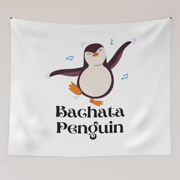 Item preview, Bachata Penguin designed and sold by MerchActually.