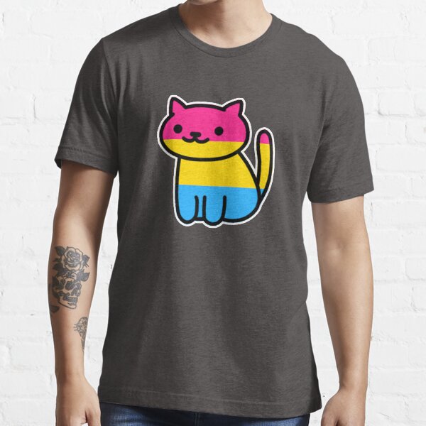Orgullo Neko: Pansexual Camiseta esencial