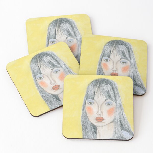 Item preview, Woman In Yellow designed and sold by elephandrhino.