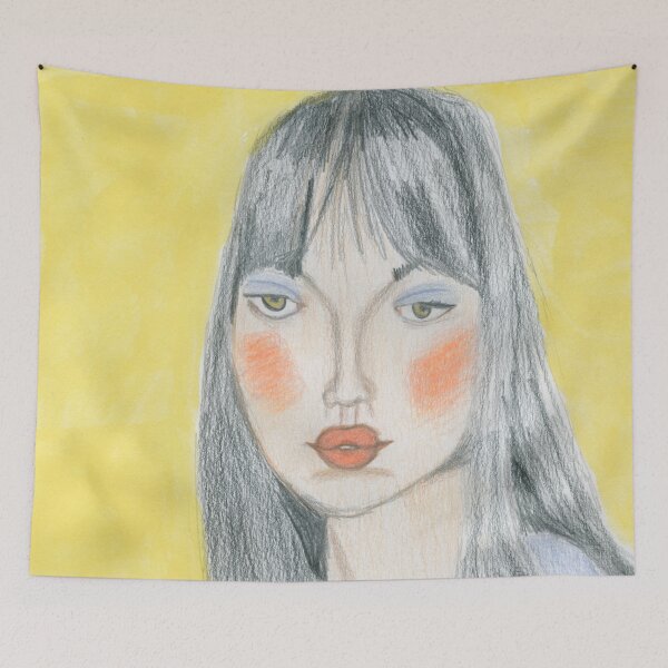 Item preview, Woman In Yellow designed and sold by elephandrhino.