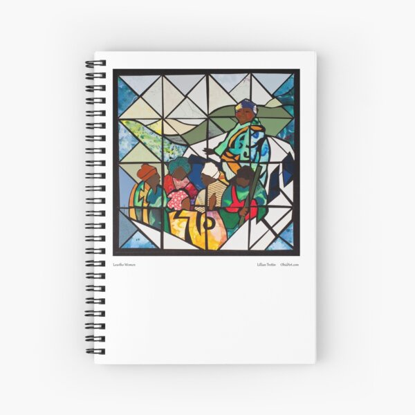 Lesotho Women Spiral Notebook