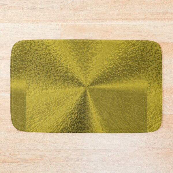 Item preview, Brushed Metal Plate 3d Gold designed and sold by basitcv.