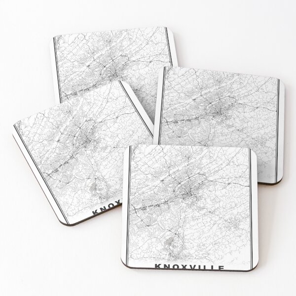 Item preview, Knoxville Map designed and sold by Tamas Das.