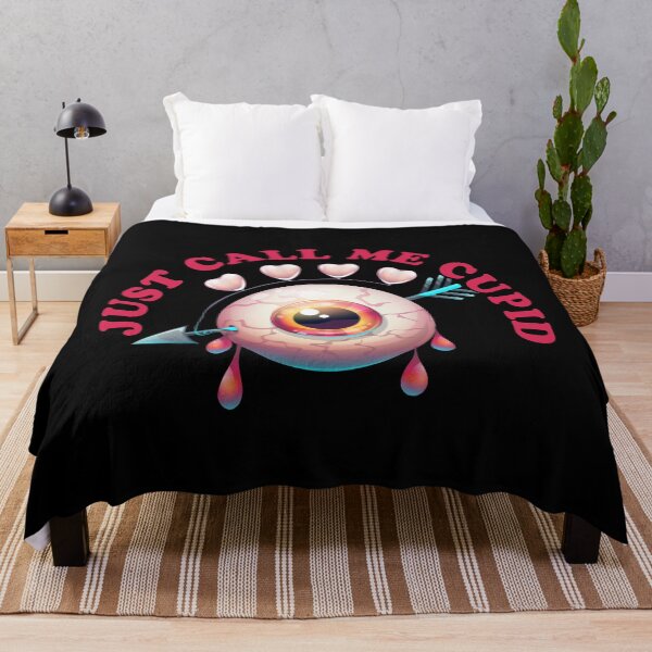 Item preview, Just Call Me Cupid - Scary Valentines Eye - Red designed and sold by NoMatterLab.