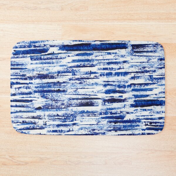 Item preview, Abstract background with dark blue oil paint. designed and sold by JackJumpingsack.