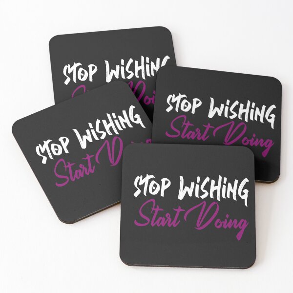 Item preview, Stop Wishing Start Doing t-shirt designed and sold by oussimakh.