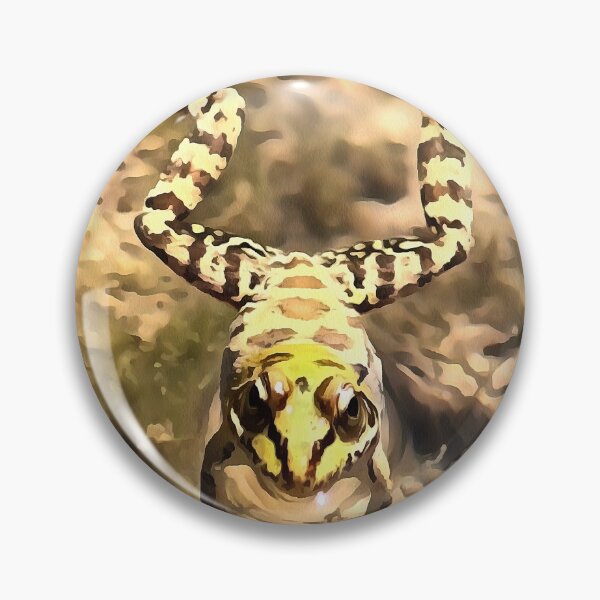 Item preview, Swimming Frog Immersed In Clear River Water Painting designed and sold by taiche.