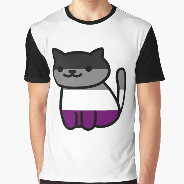 Neko Pride: Asexual Graphic T-Shirt