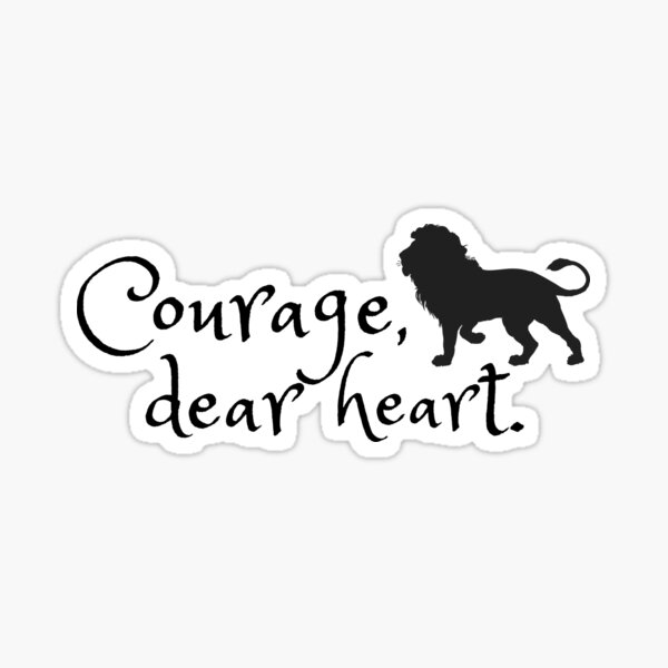 Item preview, Courage Dear Heart designed and sold by SaltofEarthArt.
