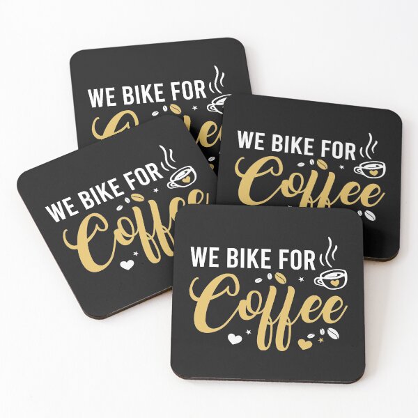 Item preview, We Bike For Coffee T-Shirt designed and sold by TeesHunt21.