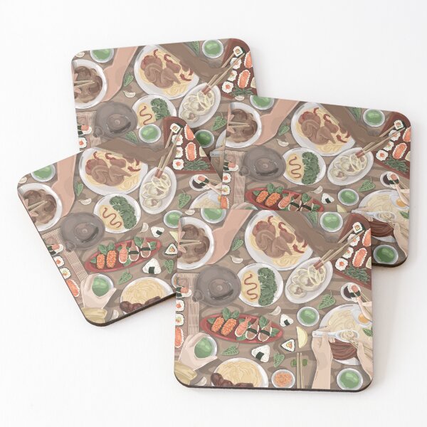 Item preview, Gathering of Family and Friends Over A Japanese Themed Food Feast designed and sold by Alicia Chee.