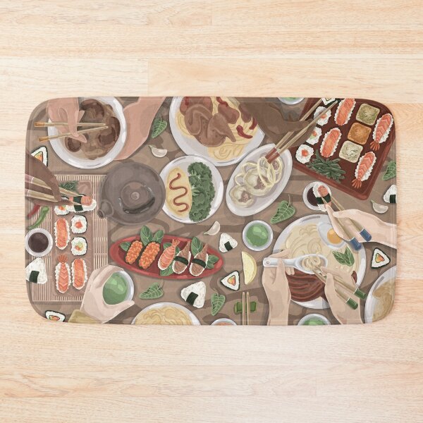Item preview, Gathering of Family and Friends Over A Japanese Themed Food Feast designed and sold by Alicia Chee.