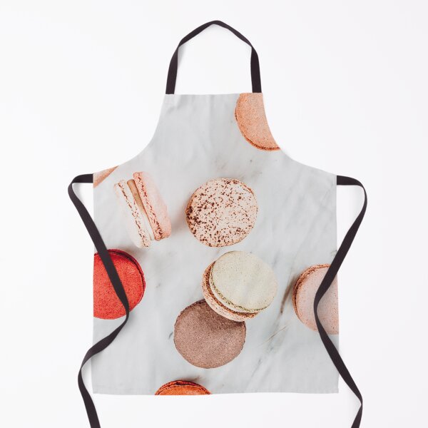 Artikelvorschau, Bunter Macarons-Druck, Macaron Flat Lay Food Art, Minimaler Food-Druck, Pariser Macaroons-Dekor, Pastell-Cookie-Druck, Patisserie mit französischen Keksen entworfen und verkauft von radub85.