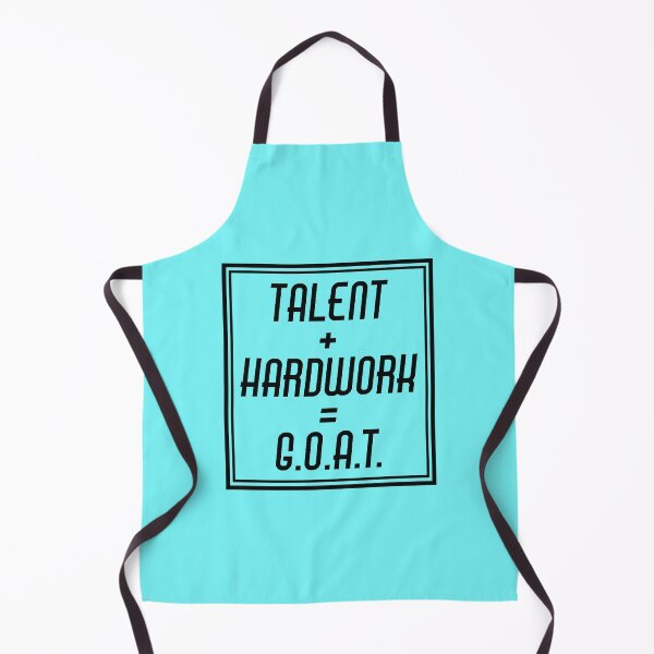 Item preview, Talent + Hardwork = G.O.A.T. designed and sold by ChilledTaho.