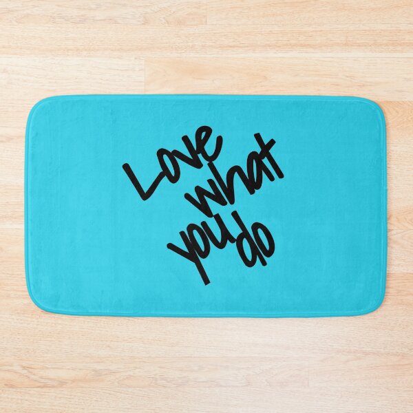 Item preview, Love what you do - black words designed and sold by FunkiFunki.