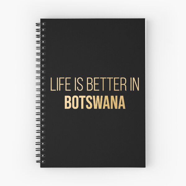Item preview, Life is better in Botswana in Gold designed and sold by XCIV.
