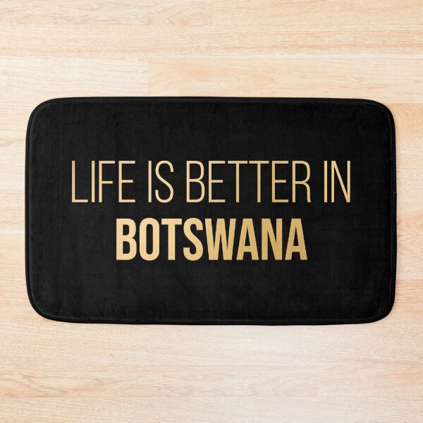 Item preview, Life is better in Botswana in Gold designed and sold by XCIV.