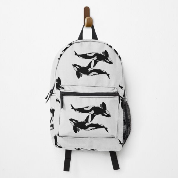Vista previa del artículo con la obra «Diseño de ballena orca», diseñado y vendido por The Red Shop.