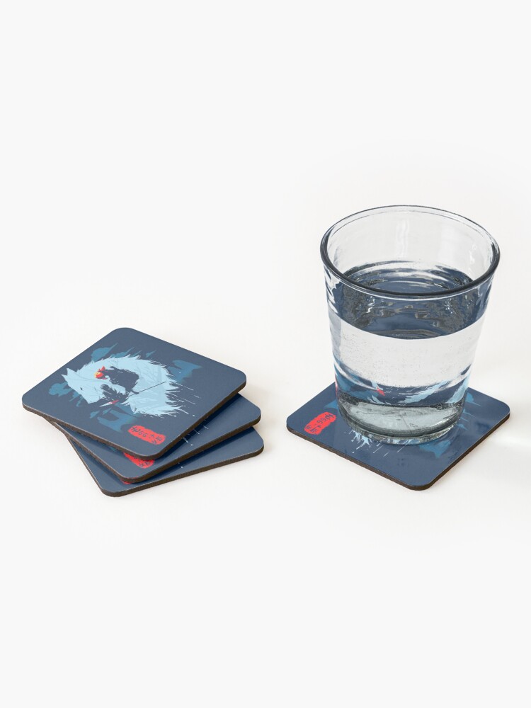 Alternate view of Wolf Coasters (Set of 4)