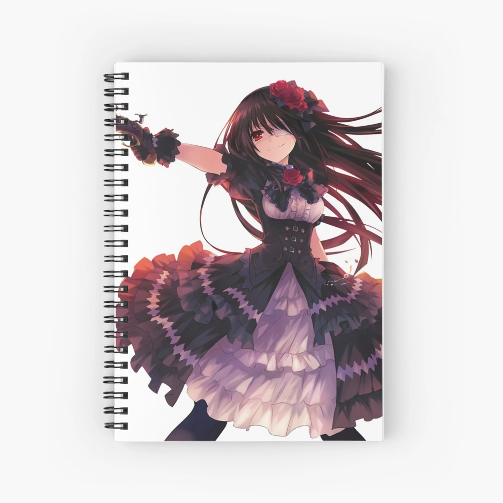 Notebook - Date A Live - New Main 4 Kurumi Spiral Anime Licensed