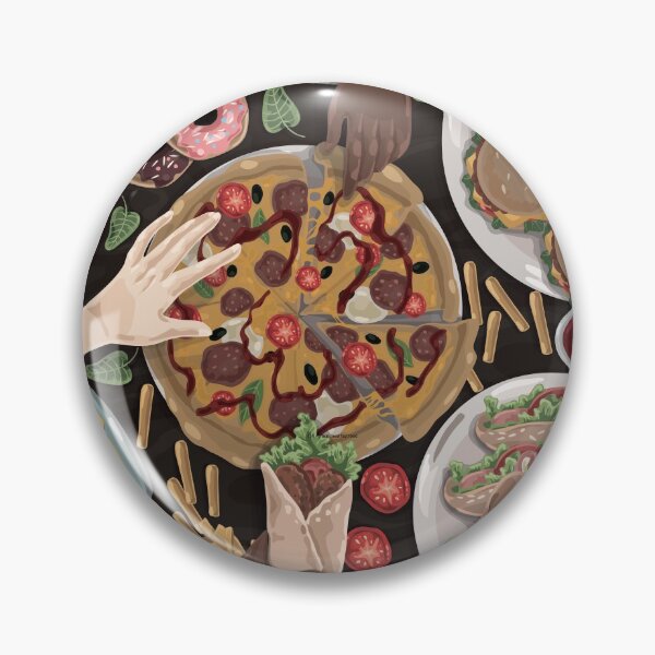 Item preview, Gathering of Family and Friends Over A Fast Food Feast designed and sold by Alicia Chee.