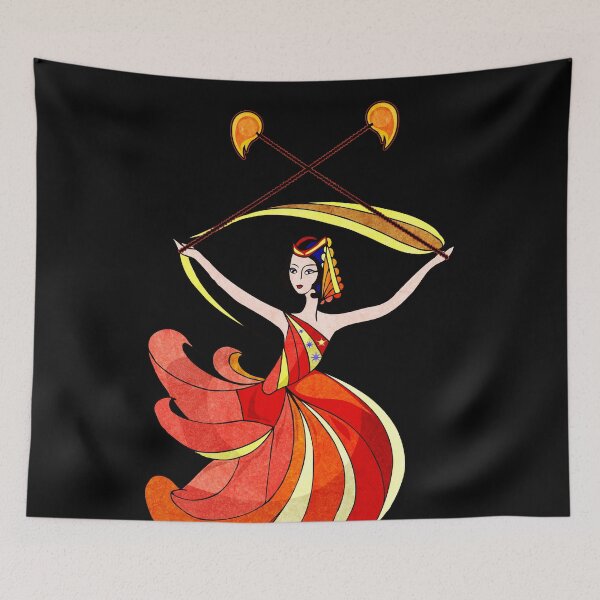 Item preview, Fire Dancing - Fire Dancer designed and sold by JordanHolmes.