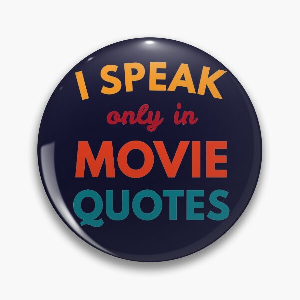 Item preview, Speak Only Movie Quotes Funny Cool Retro Movie Buff designed and sold by sillyquestions.