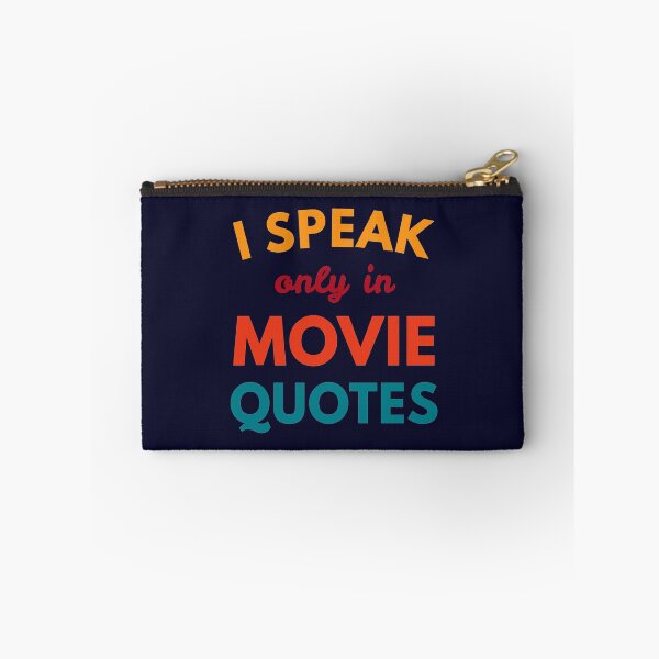 Item preview, Speak Only Movie Quotes Funny Cool Retro Movie Buff designed and sold by sillyquestions.