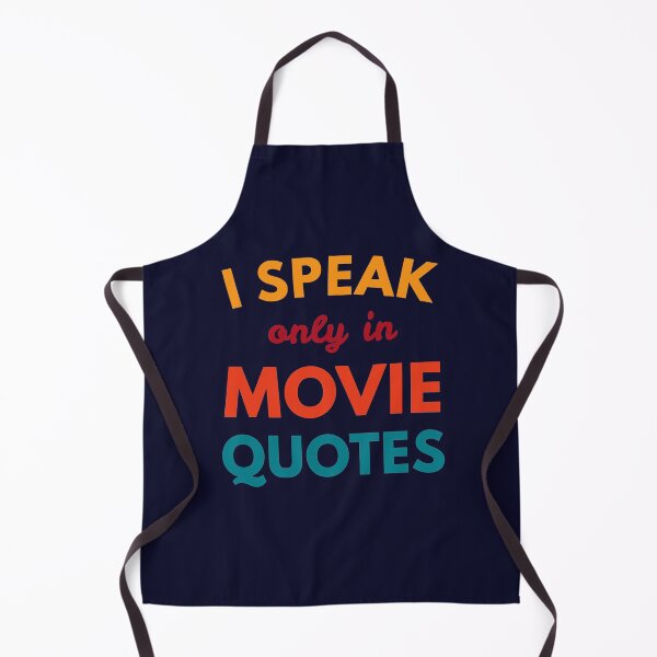 Item preview, Speak Only Movie Quotes Funny Cool Retro Movie Buff designed and sold by sillyquestions.