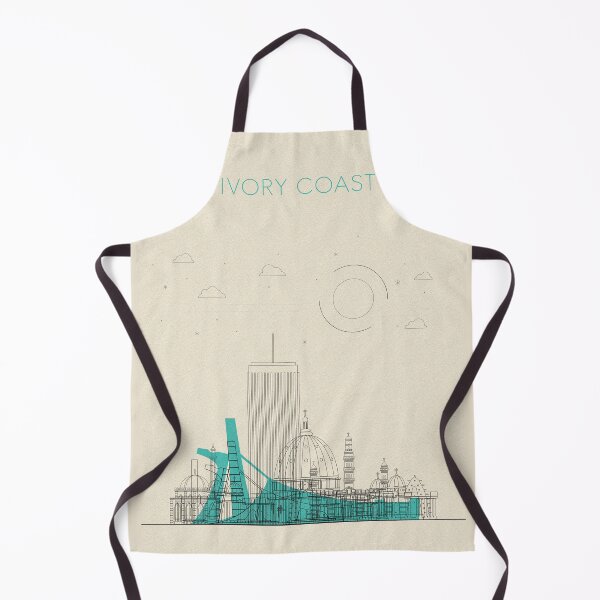 Item preview, Abstract City Posters: Ivory Coast designed and sold by A Deniz Akerman.