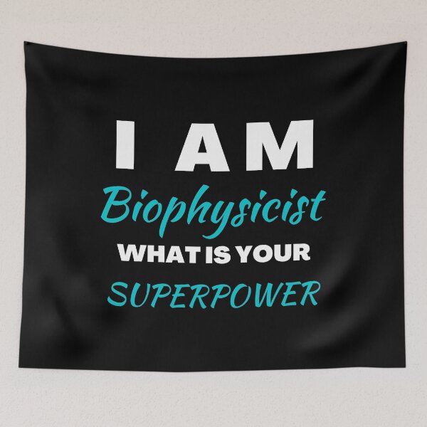 Item preview, Biophysicist superpower funny gift idea  designed and sold by chi vana.