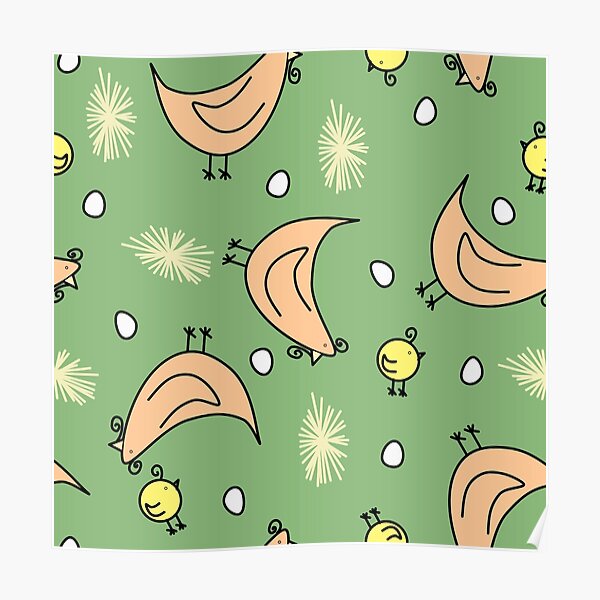 Poulet Posters Redbubble