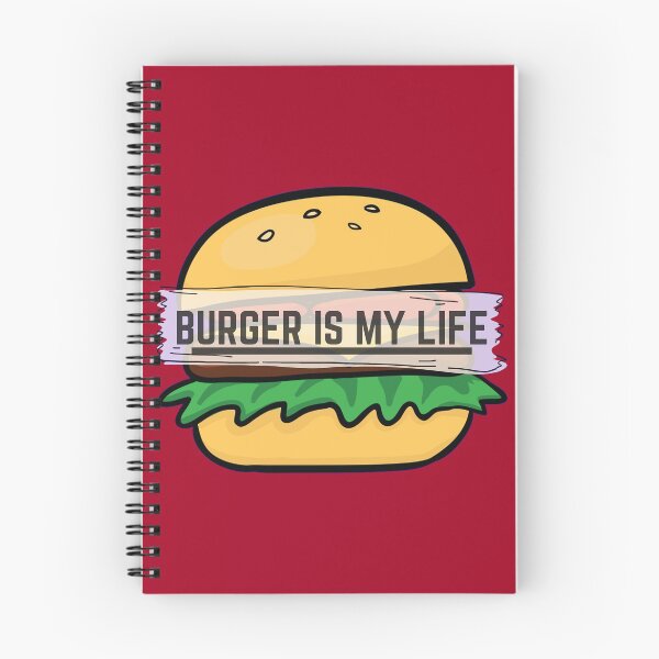 Item preview, Burger Is My Life, My Love & My Everything designed and sold by Magical  Designs.