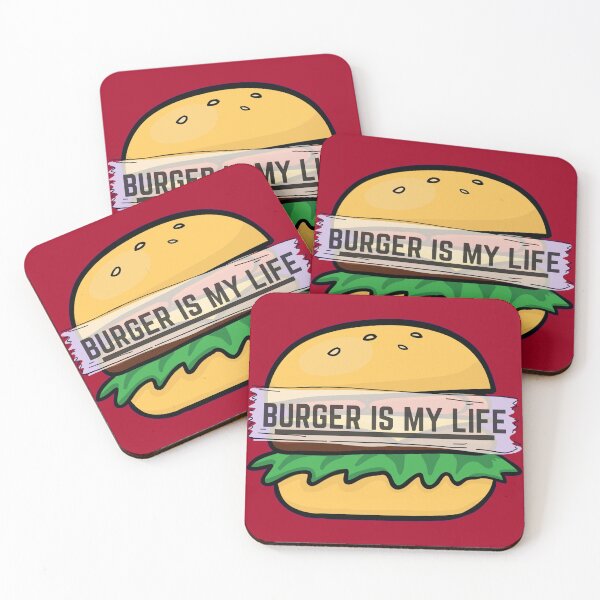 Item preview, Burger Is My Life, My Love & My Everything designed and sold by Magical  Designs.