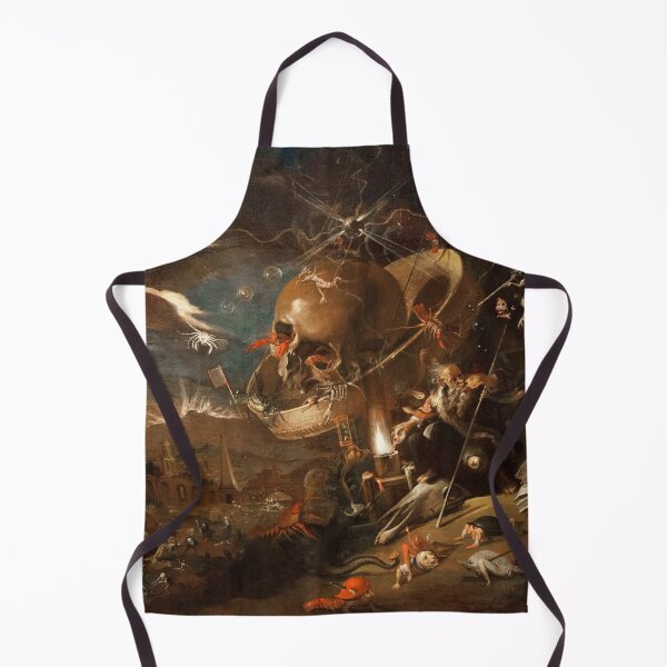 Item preview, Giant skull in Hell - Hieronymus Bosch designed and sold by Vintage Designs +.