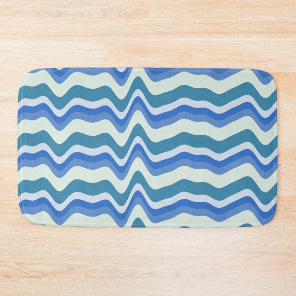Item preview, Fluid art waves on a blue background designed and sold by Blacklinesw9.