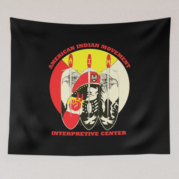 Item preview, the american indian movement blason designed and sold by mikoala50.