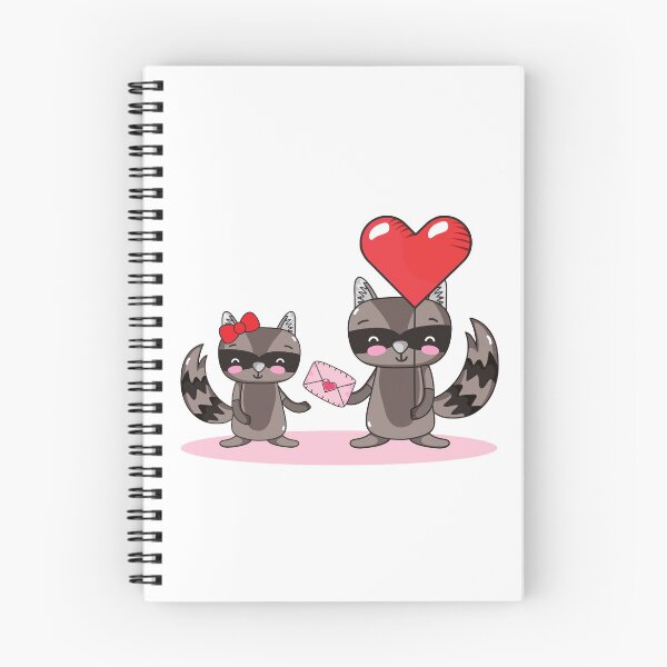 Item preview, lindo, animal, mapache, pareja, enamorado designed and sold by lhousshop.