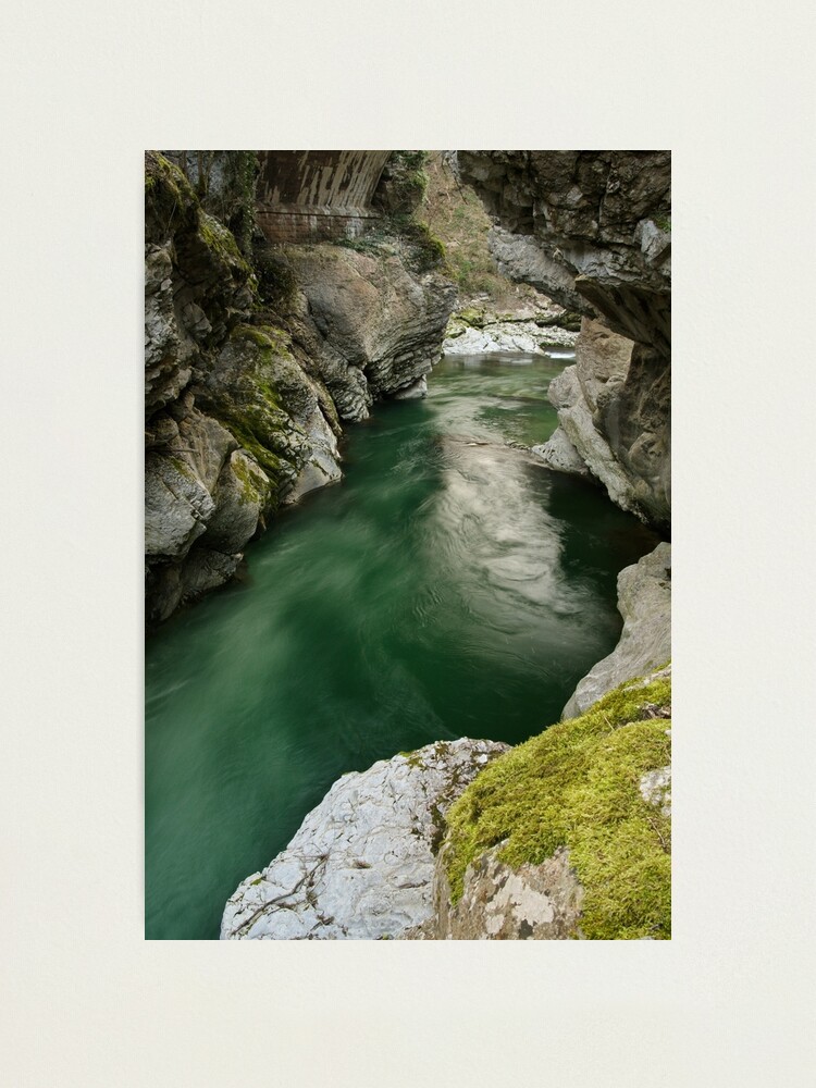 Alternate view of Green water under the bridge Photographic Print