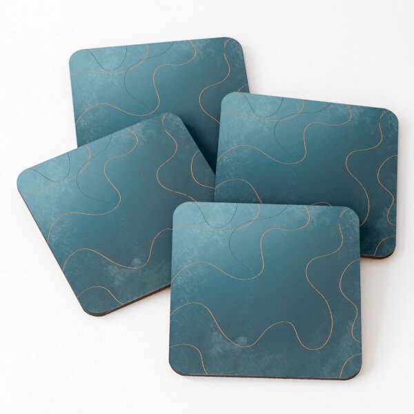Item preview, Abstract Glossy Blue designed and sold by WildRoseArtUK.