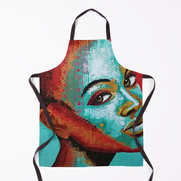 Item preview, Turquoise face tribal art designed and sold by khalaijimase.