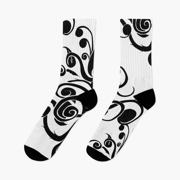 Item preview, Baroque Pattern in Black Design 495 designed and sold by Artnigel.