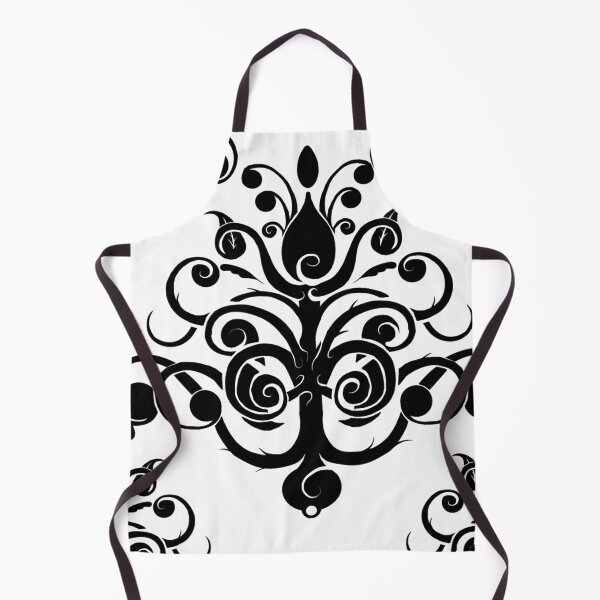 Item preview, Baroque Pattern in Black Design 495 designed and sold by Artnigel.
