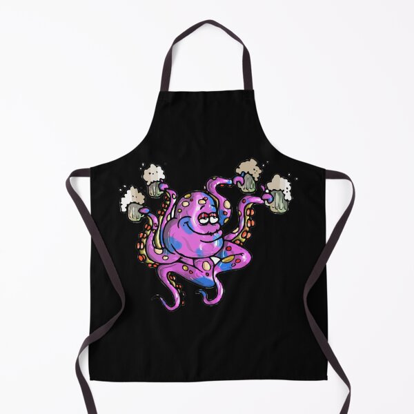 Item preview, An Octopus Drinking Beer designed and sold by thersant.