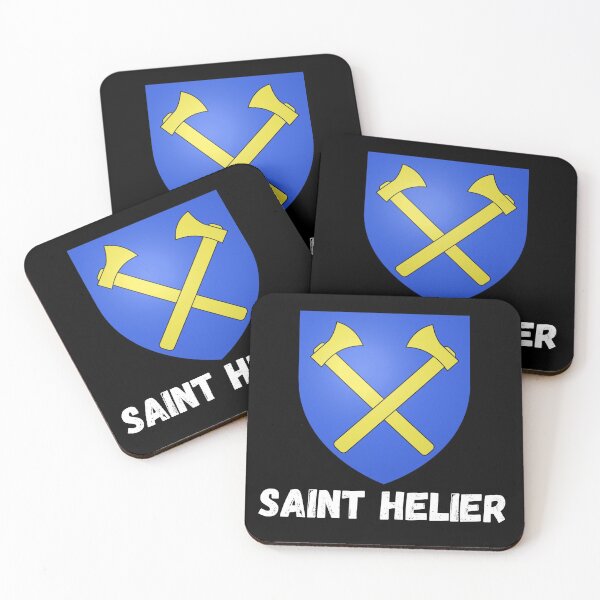 Item preview, Saint Helier coat of arms flag designed and sold by Original1977.
