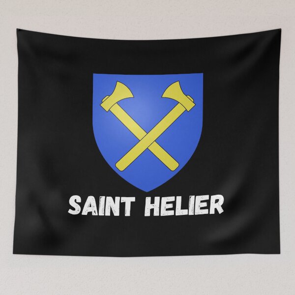 Item preview, Saint Helier coat of arms flag designed and sold by Original1977.