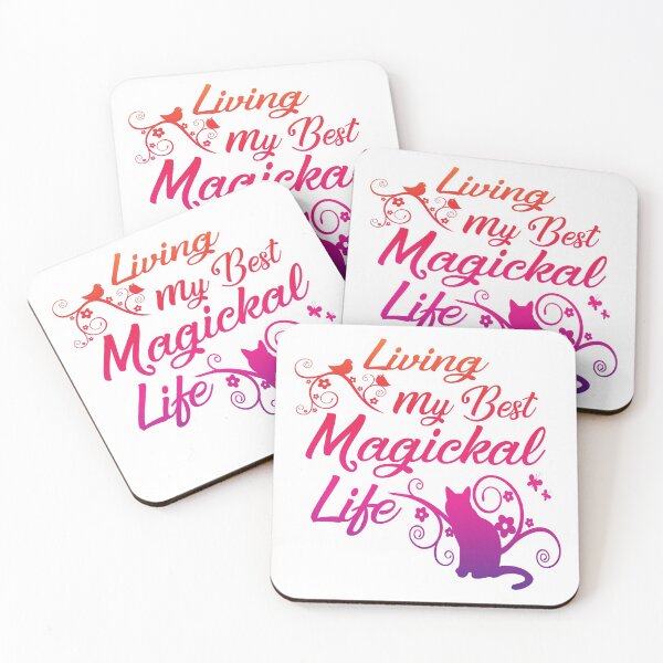 Item preview, Living My Best Magickal Life Cheeky Witch® designed and sold by cheekywitch.