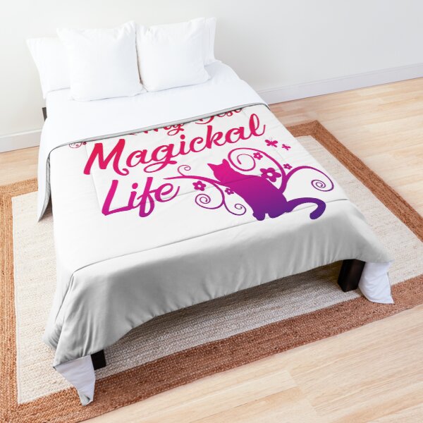 Living My Best Magickal Life Cheeky Witch® Comforter
